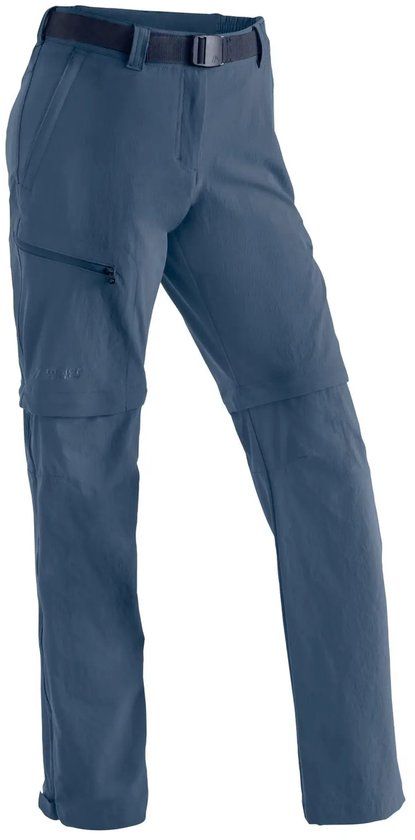 Maier Sports Dames wandelbroek Nata - Blauw - Maat 42