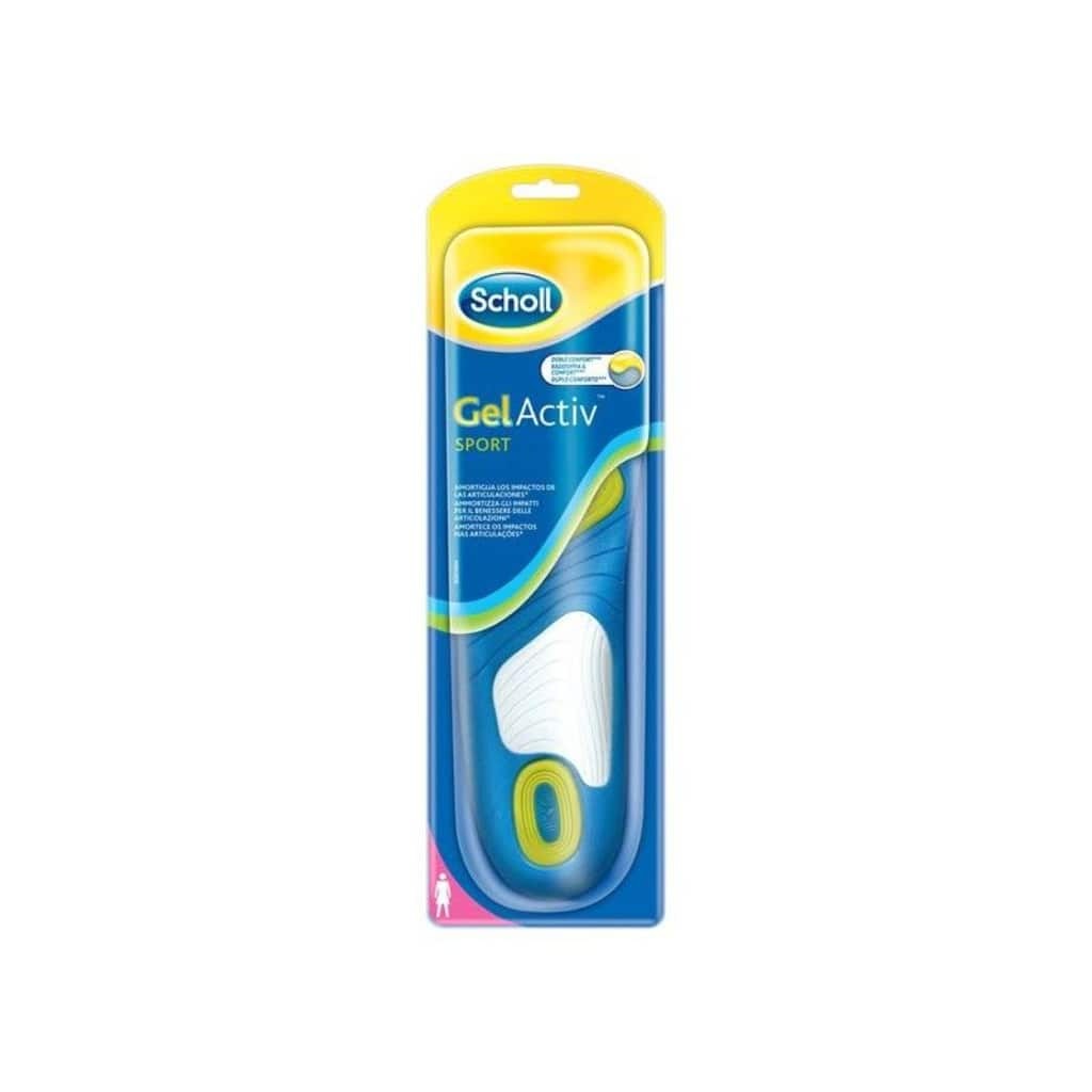 - Scholl GelActiv Inlegzolen Sport Dames wit, blauw