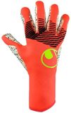 Uhlsport Fangmaschine Supergrip+ Finger Surround Keepershandschoenen Rood,Oranje 8.5