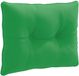 vidaXL Coussin de dossier PUTTEN 100% Polyester Vert 60 x 40 x 10 cm