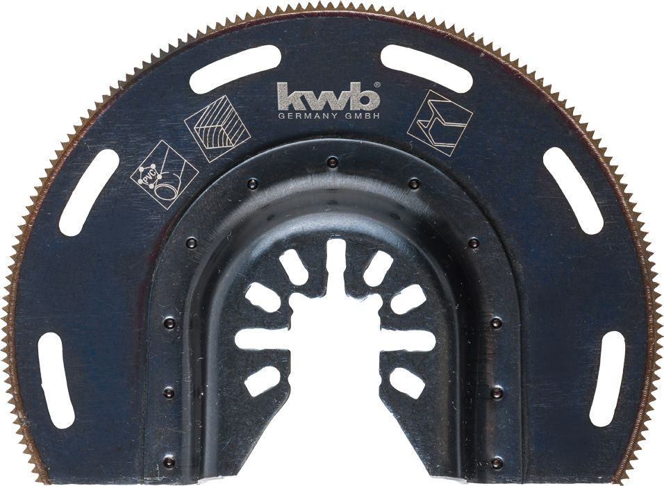 kwb 709450 - Decoupeerzaag-, figuurzaag- & reciprozaagbladen - zwart