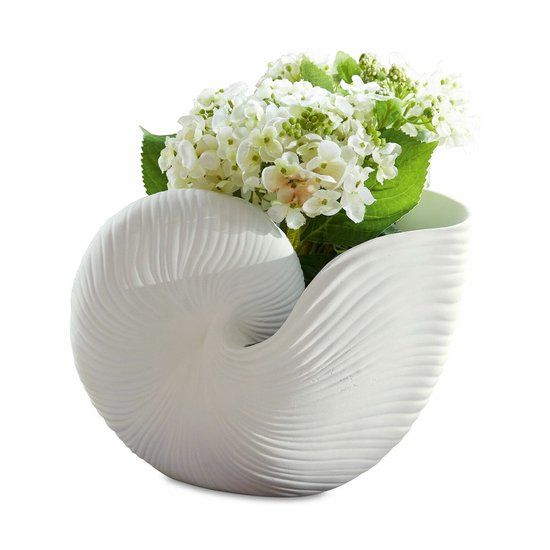 LOBERON Bloempot Manteur wit