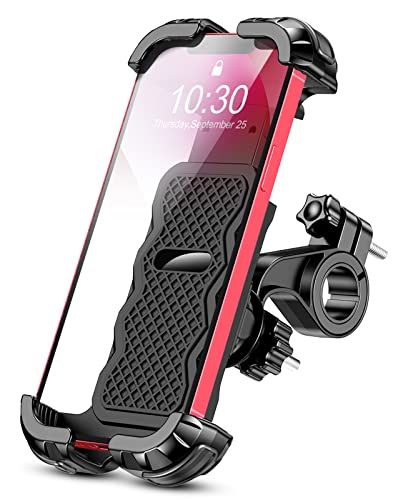 CIRYCASE Fiets Telefoonhouder - Universeel - 4,7 - 6,8 inch - Zwart