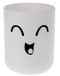Spirella 40.07315 Smiling Goblet badkamer kunststof 7 x 7 x 9 cm, kunststof, wit, 7 x 7 x 9 cm
