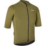 GripGrab RIDE Fietsshirt Korte Mouwen Zomer Wielrenshirt Cycling Jersey - Olijf Groen - Heren - Maat XXL