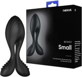 Nexus Bendz Vibrerende Butt Plug Small - Verstelbaar - 6 Vibratiestanden - Buigzame Armen - Afstandsbediening - USB-oplaadbaar - IPX7 Waterdicht - Siliconen