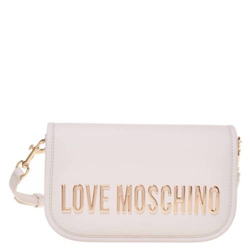 Love Moschino crossbody tas Bold Love ecru