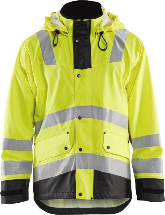 Blåkläder Blaklader Regenjas High Vis LEVEL 2 4302-2003 - High Vis Geel/Zwart - L