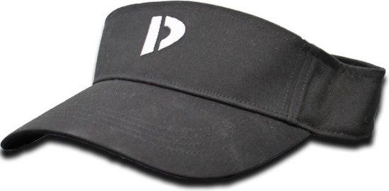 Donnay Sun Visor Cap - Zwart - Unisex - Tennis - One size