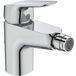 Armatuur/bidetkraan Ideal Standard Armatuur/bidetkraan CERAFLEX | + bruiswatertoestel, kunststof trekknop-afvoergarnituur, lexible aansluitslangen G 3/8 | uitsteek 114 mm, draaibereik 100 graden, chroom