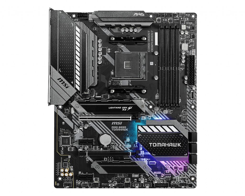 MSI MAG B550 Tomahawk AMD B550 Socket AM4 ATX Motherboard