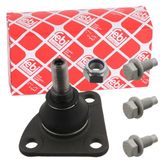 febi bilstein 29385 Kogelgewricht met extra onderdelen, 1 stuk, Zwart