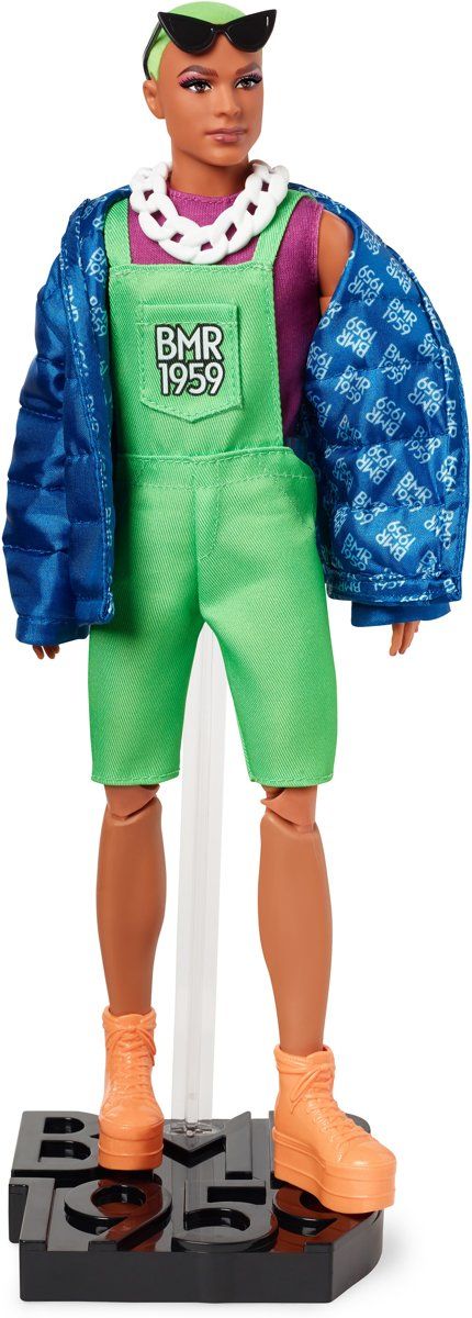 Barbie BMR 1959 pop met neon haar - Barbiepop