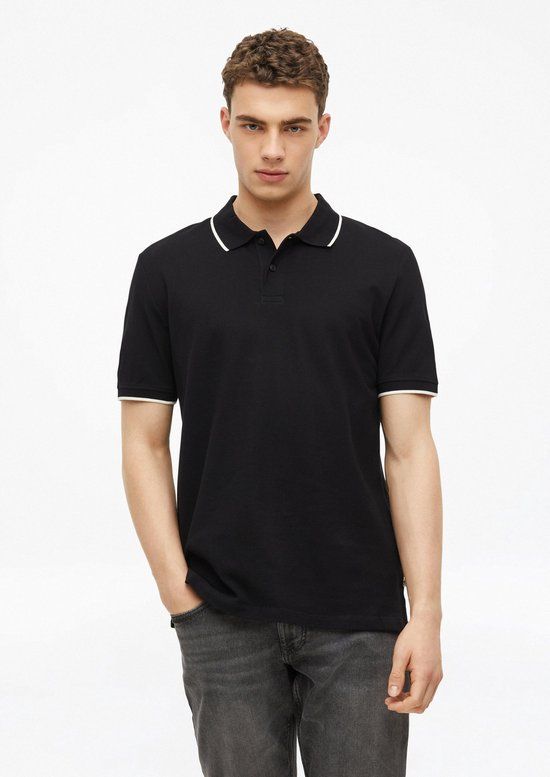 s.Oliver Polo-Shirt Zwart M