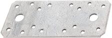 Alberts 849252 verbindingsplaat | sendzimir verzinkt | 133 x 55 mm | Set van 60