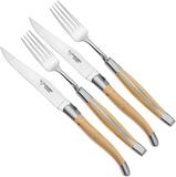 Laguiole en Aubrac CCF99BIIHL - 4-delige bestekset - Buxushout