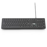 Urban Factory GWK01UF Toetsenbord Universeel USB AZERTY Zwart