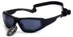 Lunettes de soleil de sport pour hommes - Verres UV400 et polarisés - Noir