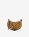 Isabel Marant Sac Moon Pocket En Cuir Velours - Taupe