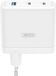 XO CE35 PD 100W 2x USB-C 1x USB Chargeur mural blanc