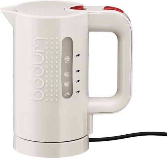 Bodum BISTRO Elektrische waterkoker, 0.5 l, Gebroken wit