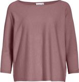 Vila Trui Vimalu Boatneck 3/4 Sleeve Knit Top 14112173 Nostalgia Rose/melange Dames Maat - XS