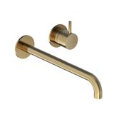 Hotbath Cobber - Inbouw Wastafelkraan - Geborsteld Messing PVD