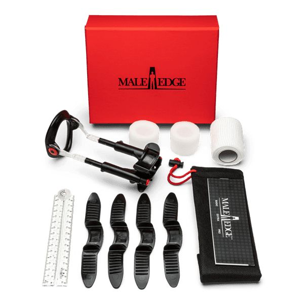 Male Edge Pro Penis Extender - Black/Red