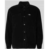 Lacoste Hemdjacke aus reiner Baumwolle