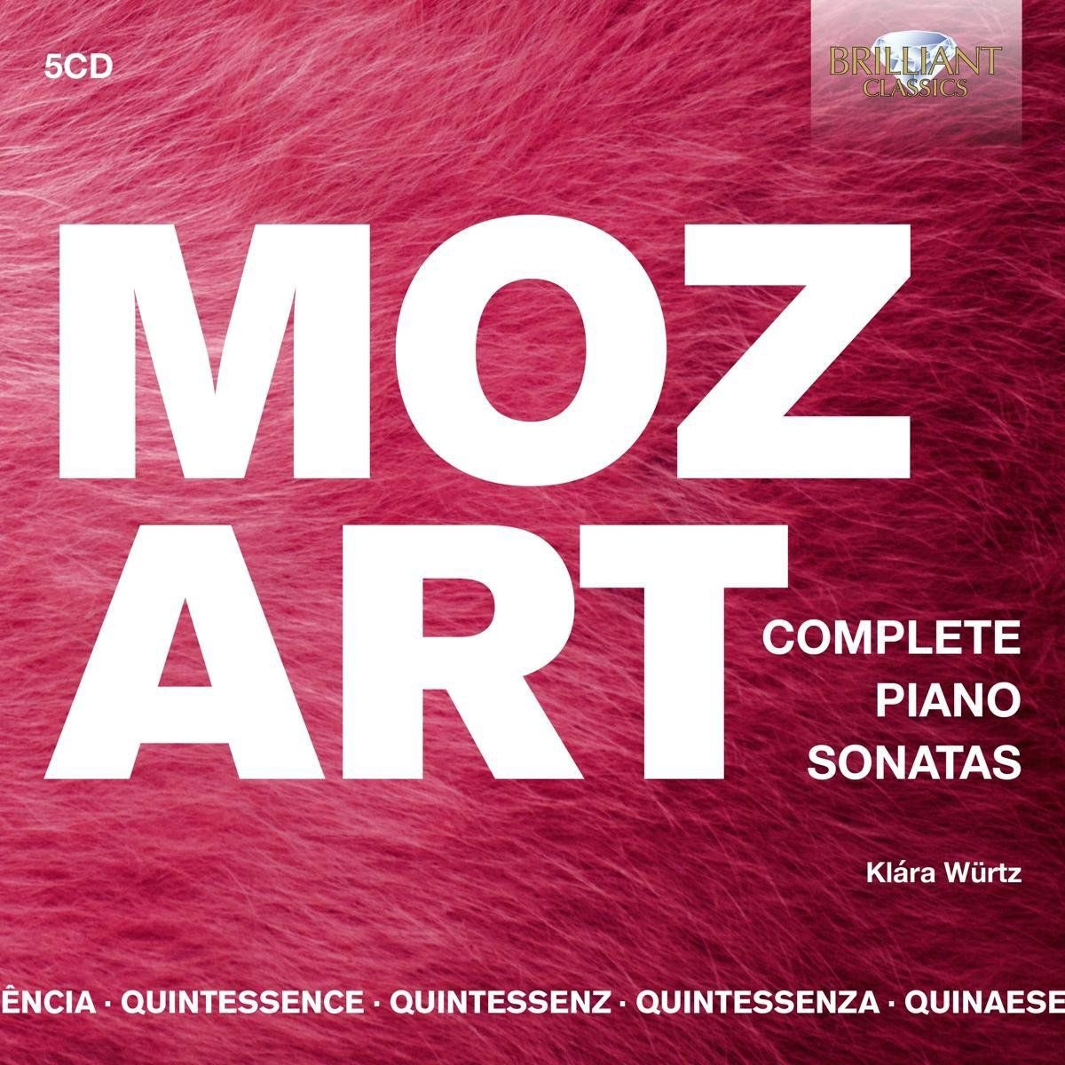 Brilliant Classics Wolfgang Amadeus Mozart: Sonate per Piano (Integrale) - CD