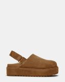 Steve Madden Damesklompen Mellow cognac suede
