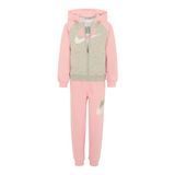 Nike Kids Color Blocked Hbr Jogger Set 3 Eenheden Roze 6-7 Years Meisjes