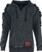Rock Rebel by EMP Grijze hoodie - Dames - M