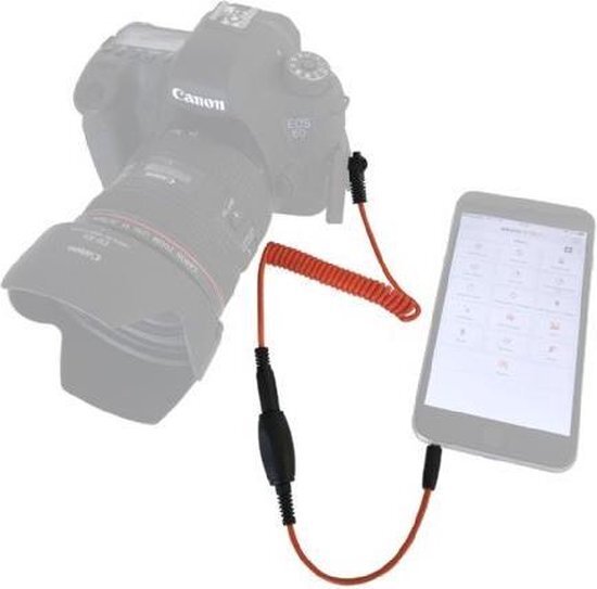 Miops Smartphone Afstandsbediening MD-C2 met C2 kabel voor Canon