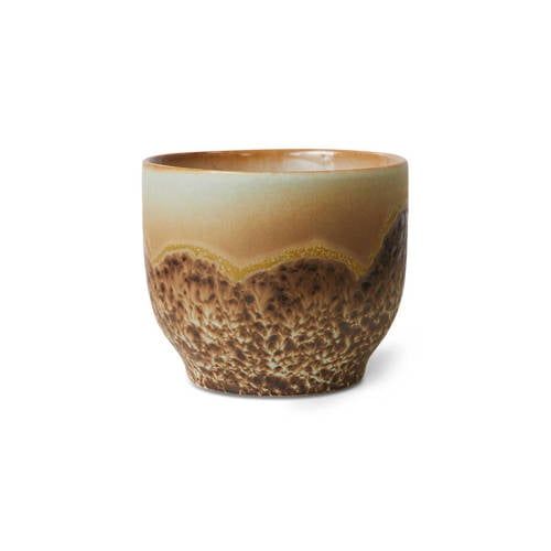 HKLIVING koffiekopje 70s (Ø8 cm) (200 ml)