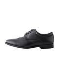 Next Jongens Leren Schoolschoenen met Veters Zwart