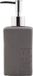 Axentia Bath zeepdispenser, Dolomiet, grijs, ca. 7,2 x 18,2 x 7,2 cm