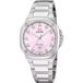 Jaguar J1027/6 Polshorloge Dames Roze/Zilverkleurig Staal Saffierglas