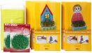 Creativ Company waterkersbakje wit knutselset voor kinderen 30 stuks