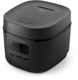 Philips 3000 Series Mini Rice Cooker HD3080/80 - 0.54L - 5 Programs - Black