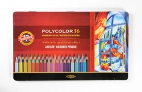 Koh-i-Noor Koh-I-Noor polycolor Kleurpotloden 36 st 3825036002PL