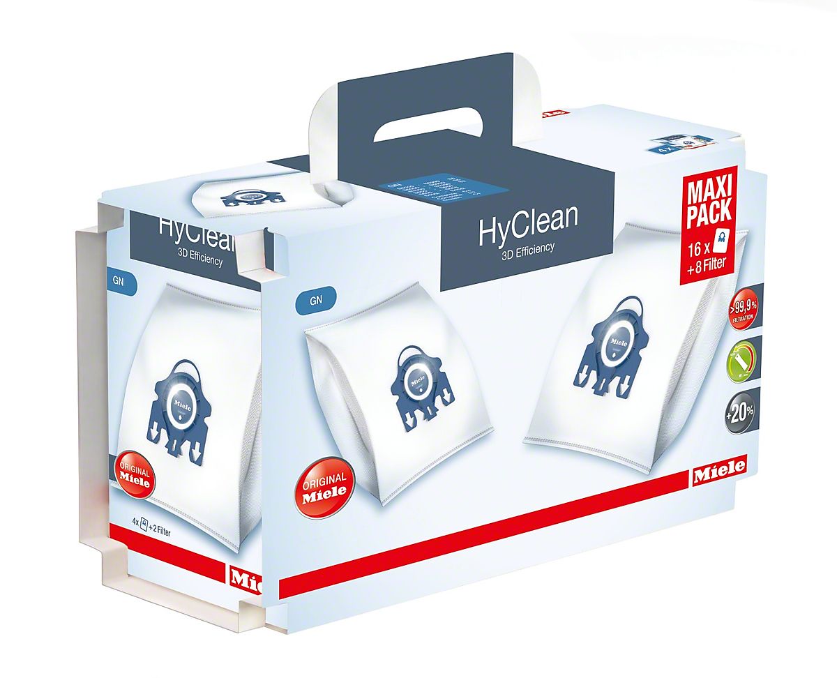 Miele HyClean 3D Efficiency GN Stofzuigerzakken - Maxipack - 16 stuks