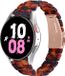 Strap-it Bracelet de montre connectée en résine - Convient pour Samsung Galaxy Watch 5 - 44mm - Lava