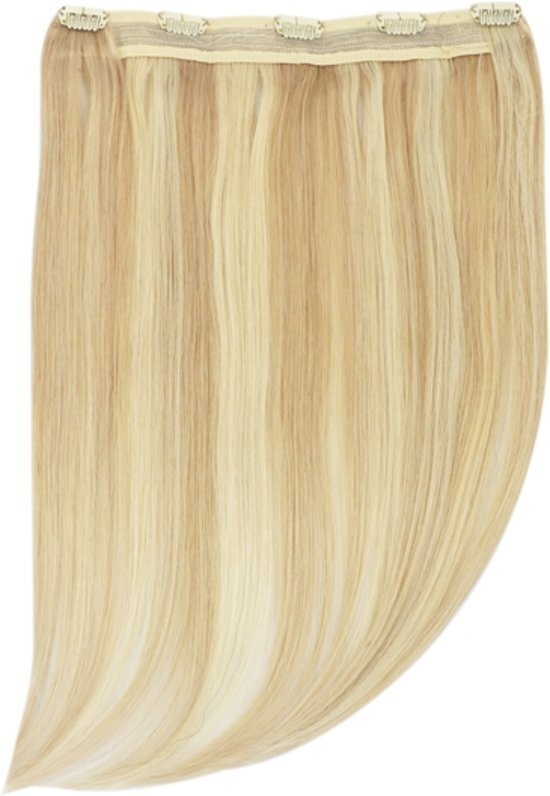 Remy hair Remy Human Hair extensions Quad Weft straight 16 - blond 16/613