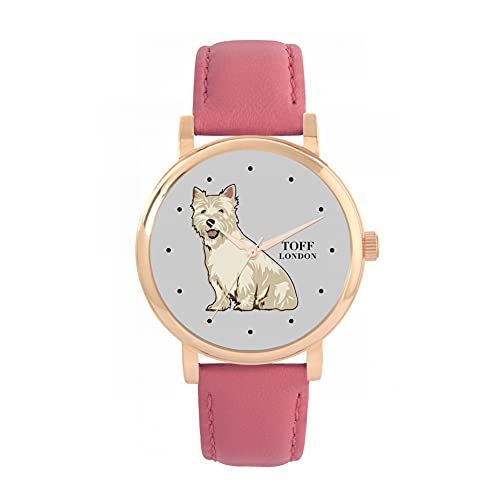 Toff London West Highland Terrier Hondenhorloge - 5059656810421