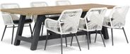 Lifestyle Garden Furniture Advance/Trente 260 cm dining tuinset 7-delig Wit