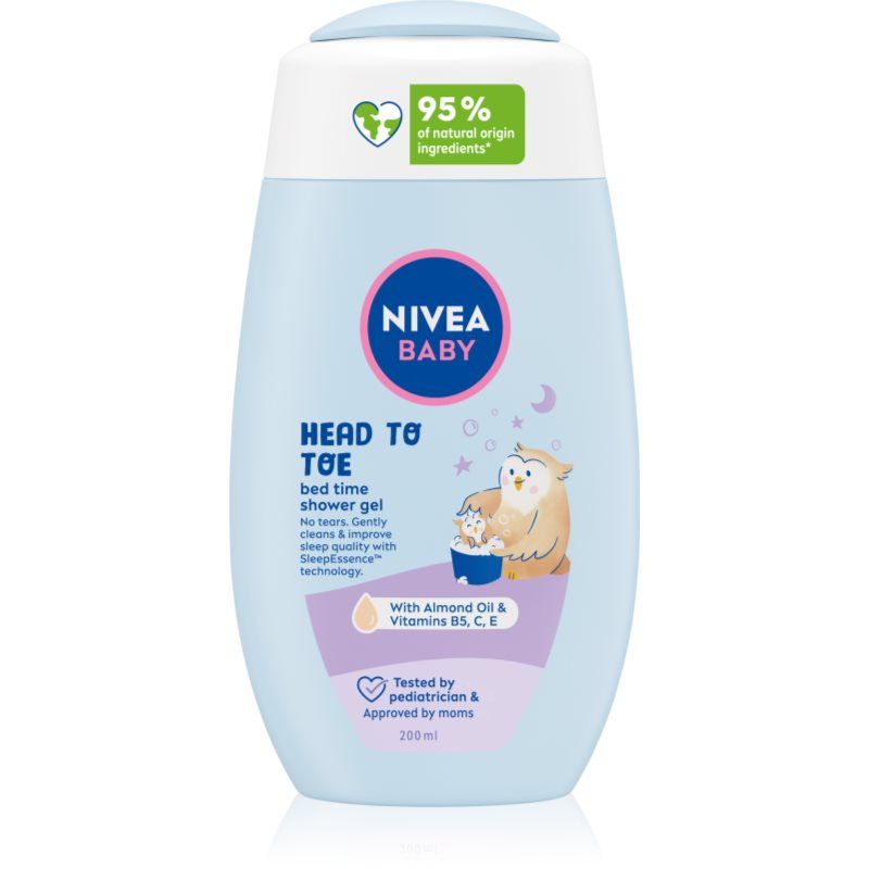 NIVEA Baby Head To Toe Bed Time Shower Gel - Shower Gel 200ml