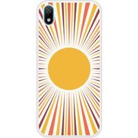Y5 2019 Soleil Bedrukt siliconen hoesje