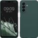 kwmobile telefoonhoesje geschikt voor Samsung Galaxy A17 4G / 5G - Hoesje voor smartphone - Precisie camera uitsnede - In blauwgroen