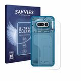 Savvies - Screenprotector voor Nothing Phone (4a) (Achterkant) - Folie Beschermfolie transparant 18 Stuks